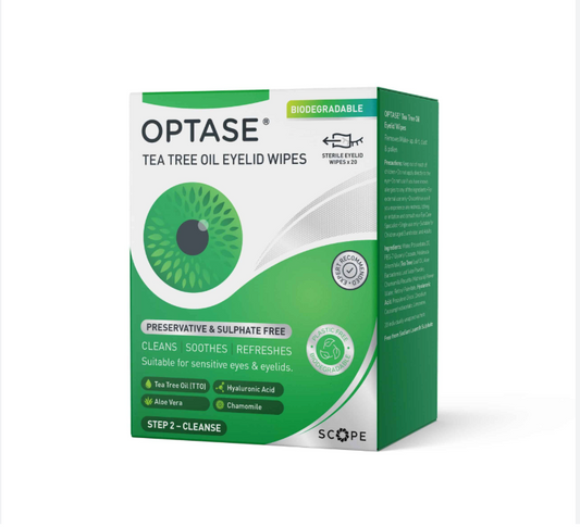 Optase (Tea Tree Oil) Eyelid Wipes